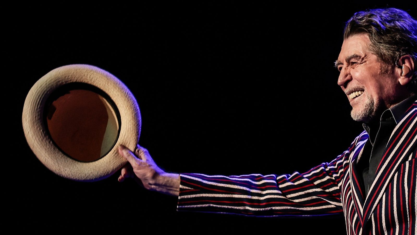 El cantante español Joaquín Sabina durante el concierto en Buenos Aires el pasado 12 de marzo.