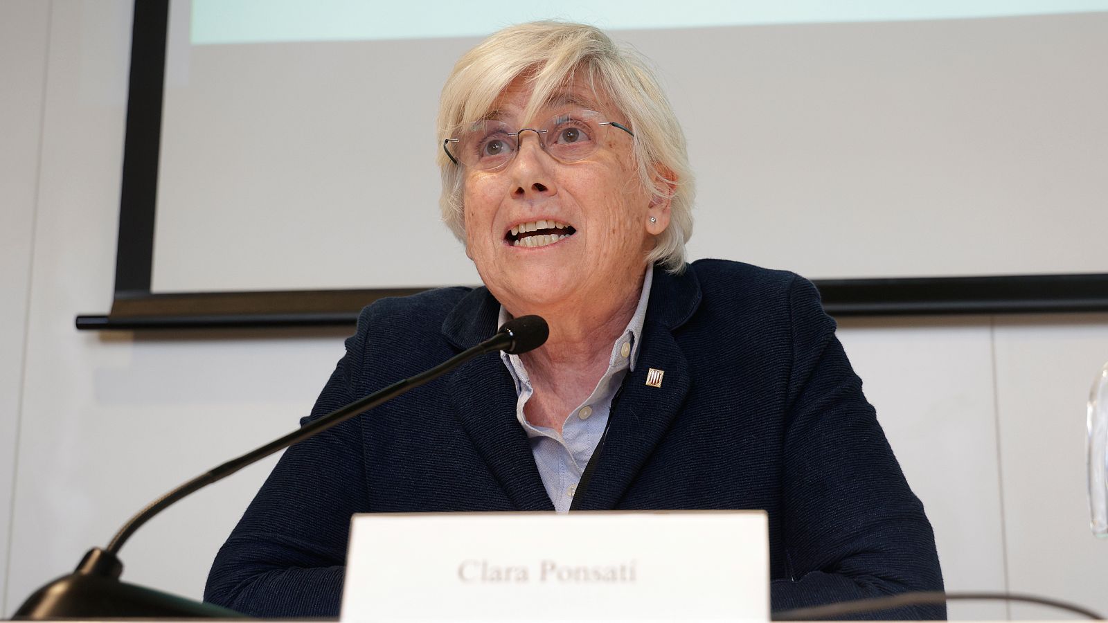 La eurodiputada de JxCat Clara Ponsatí