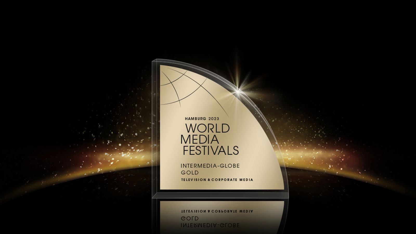 Logo del World Media Festival de Hamburgo