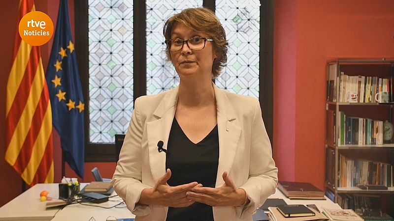 La conseller d'Acció Exterior, Meritxell Serret, reacciona a la sentència del TSJC