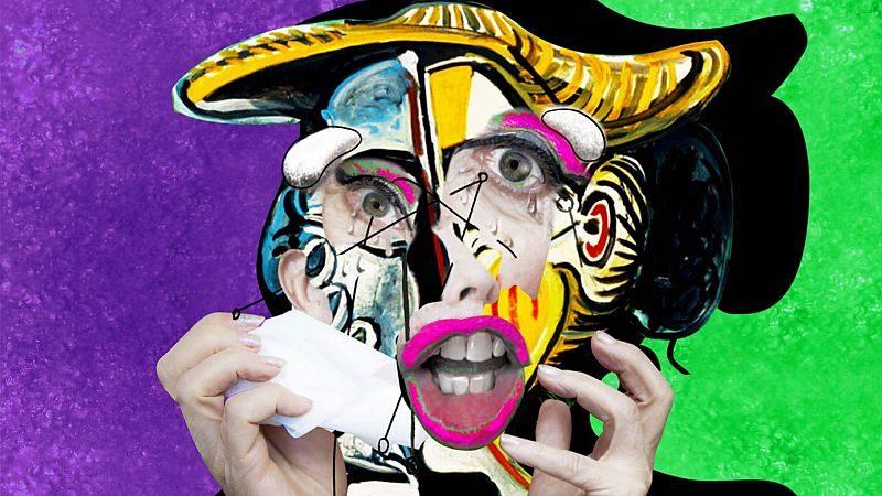 'Les femmes qui pleurent sont en colère' n°12. Orlan