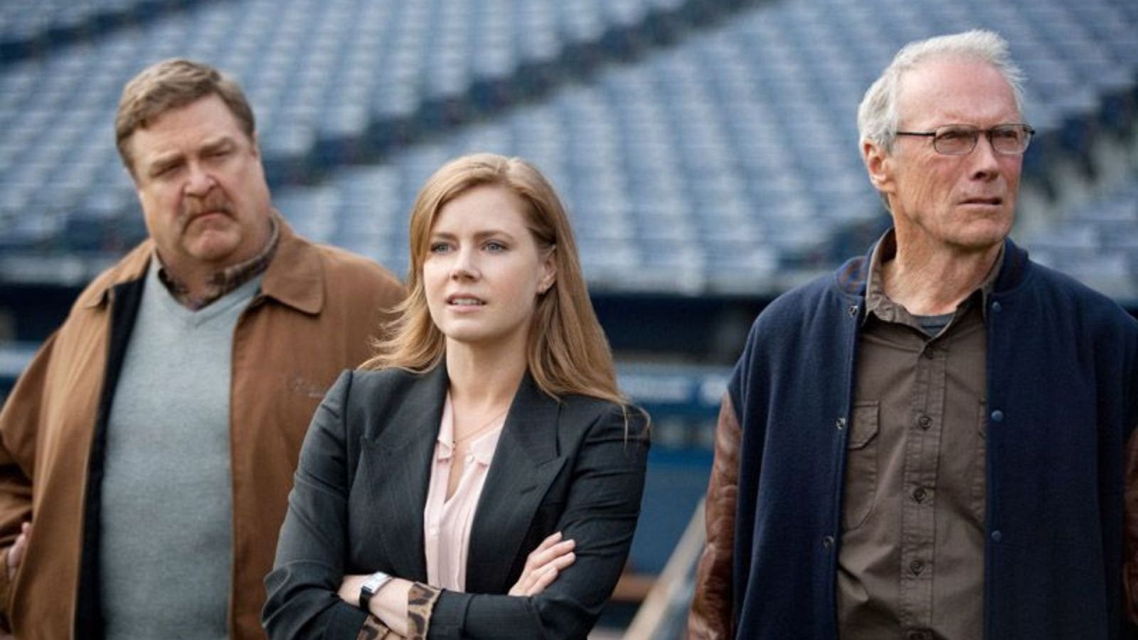 Clint Eastwood, Amy Adams y John Goodman en 'Golpe de efecto' (2017)