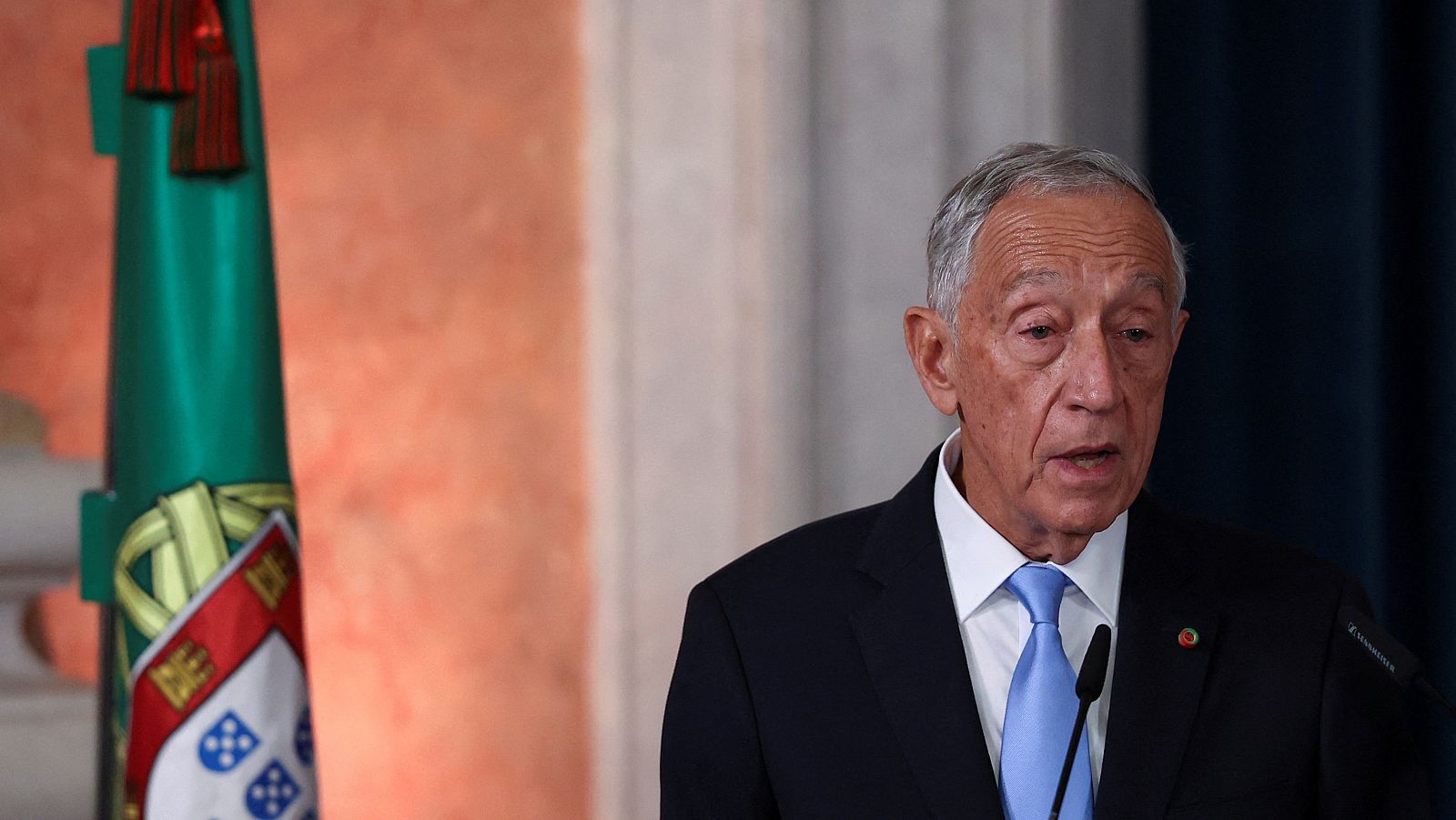 El presidente de Portugal, Marcelo Rebelo de Sousa