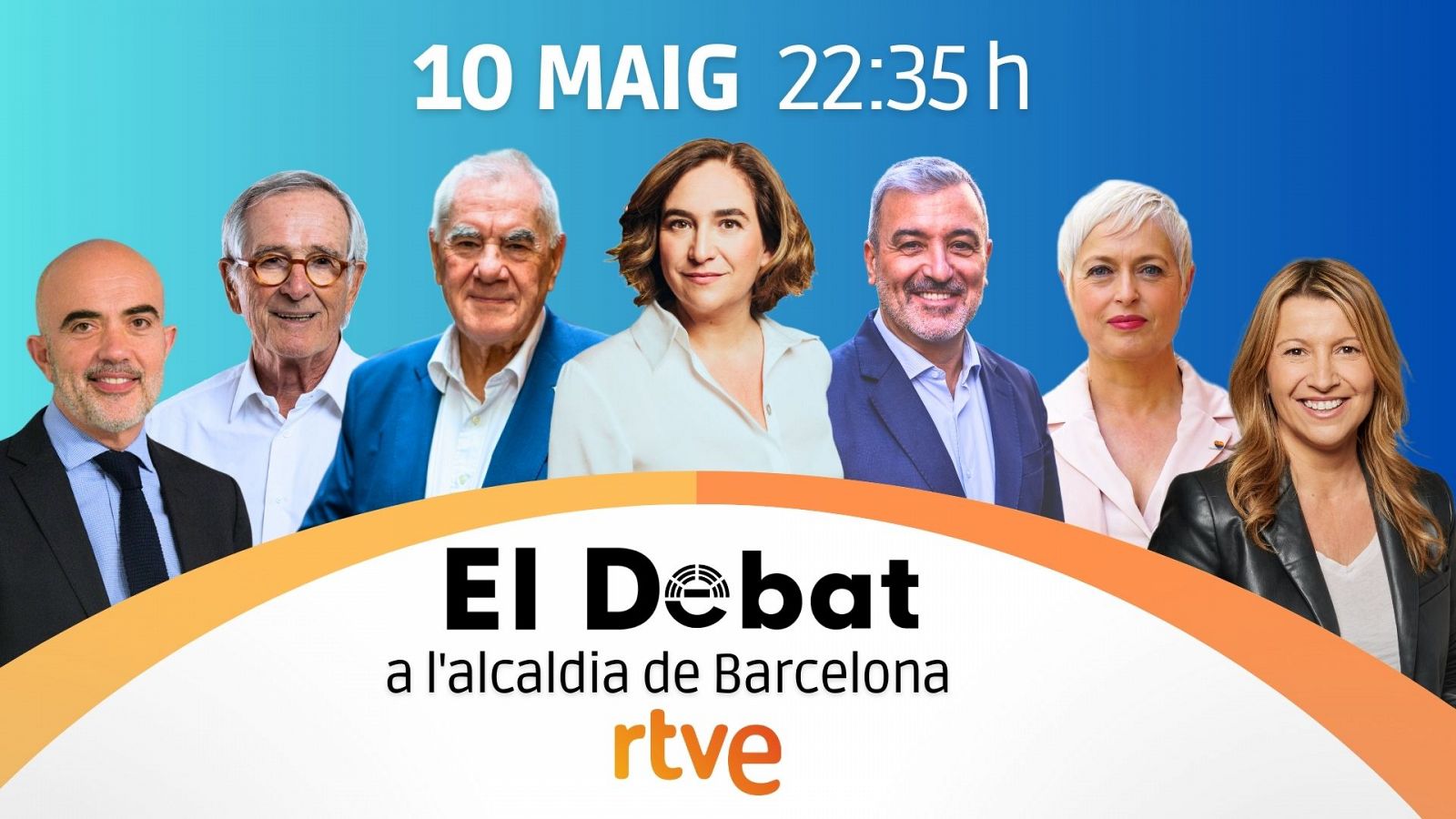 Debat amb els candidats de les municipals a Barcelona del 28M a RTVE