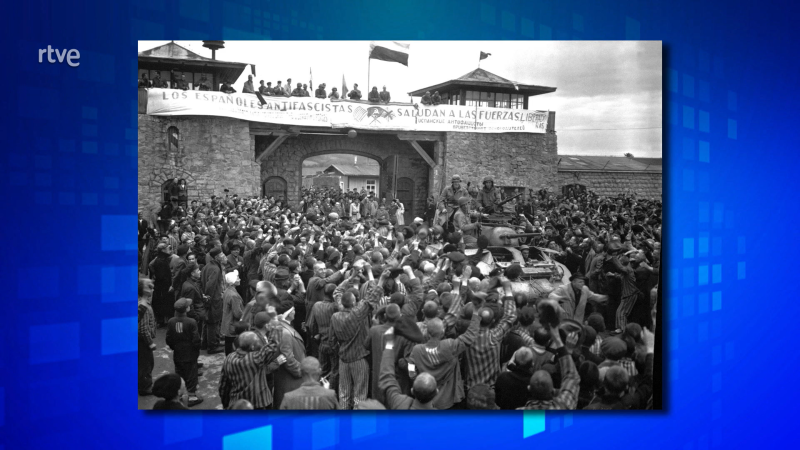 Campo de concentración de Mauthausen retratado por Francesc Boix, conocido también como el fotógrafo de Mauthausen.