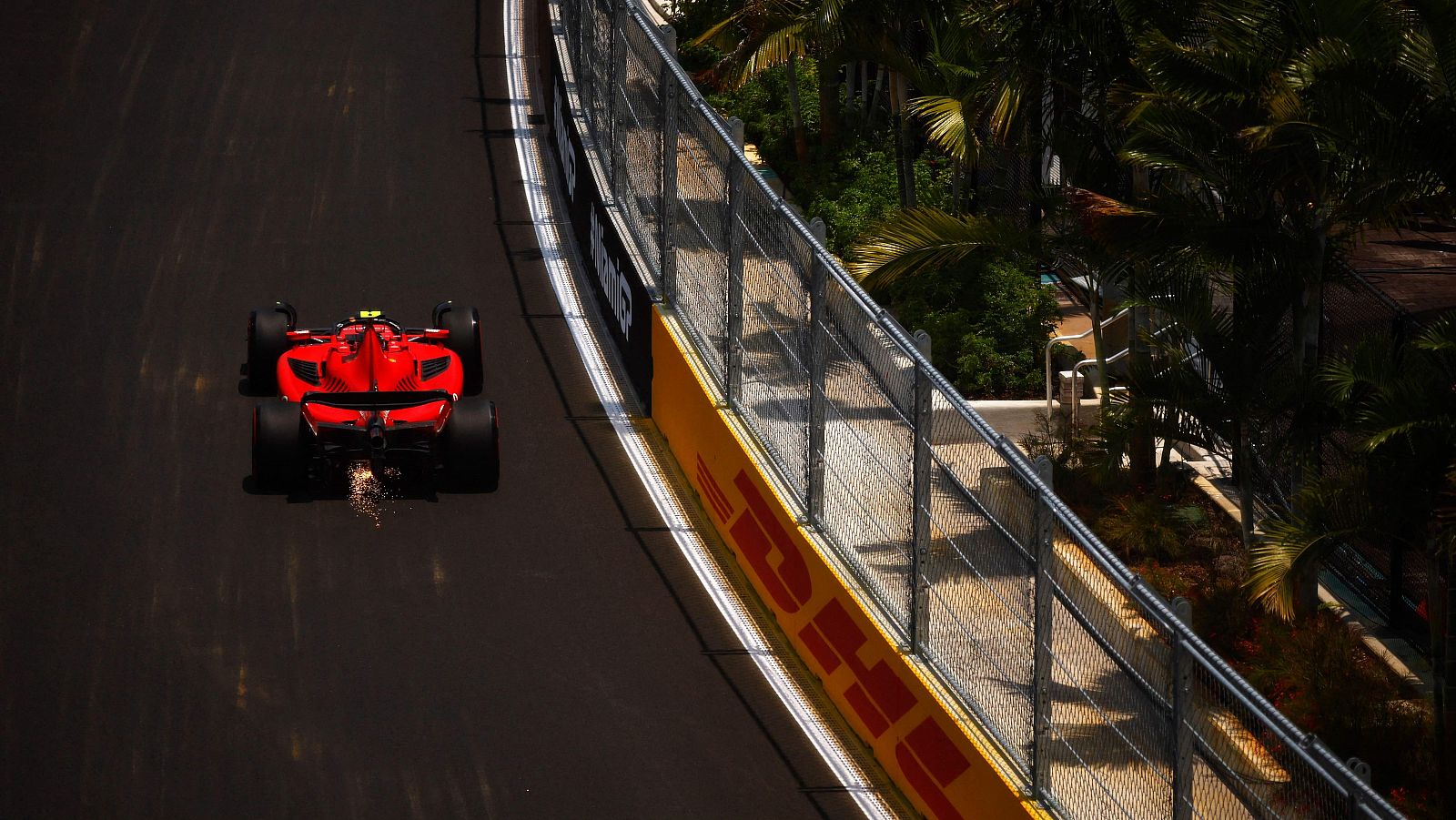 Carlos Sainz, durante la FP3 del GP de Miami de Fórmula 1