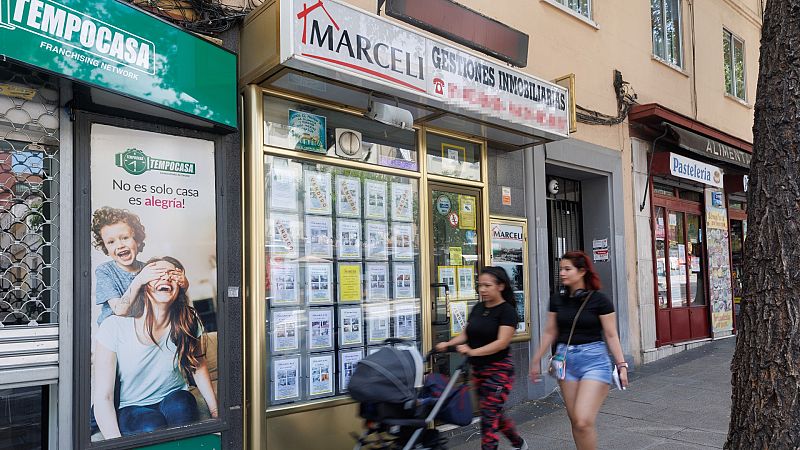 Dos inmobiliarias en Madrid