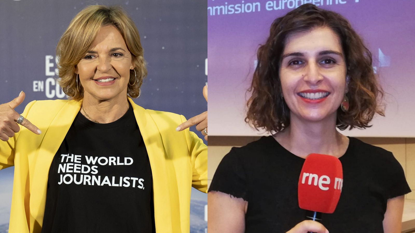 Las profesionales de RTVE Almudena Ariza y María Carou, Premio de Periodismo Europeo Salvador de Madariaga 2023