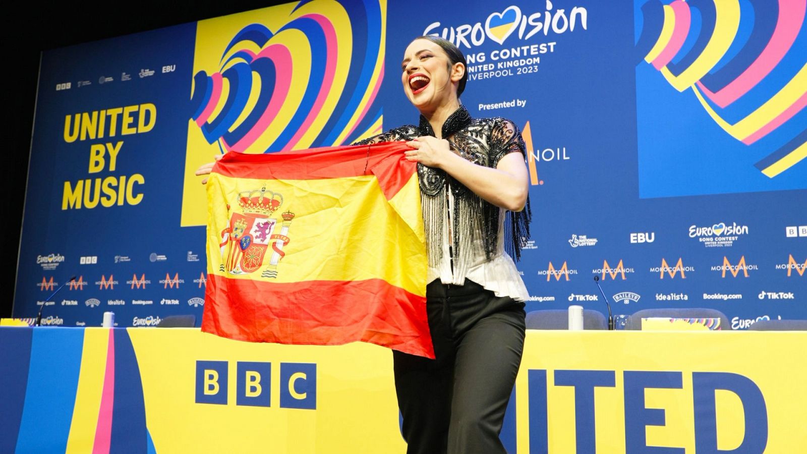 Eurovisión 2023 | Primera Rueda de Prensa de Blanca Paloma