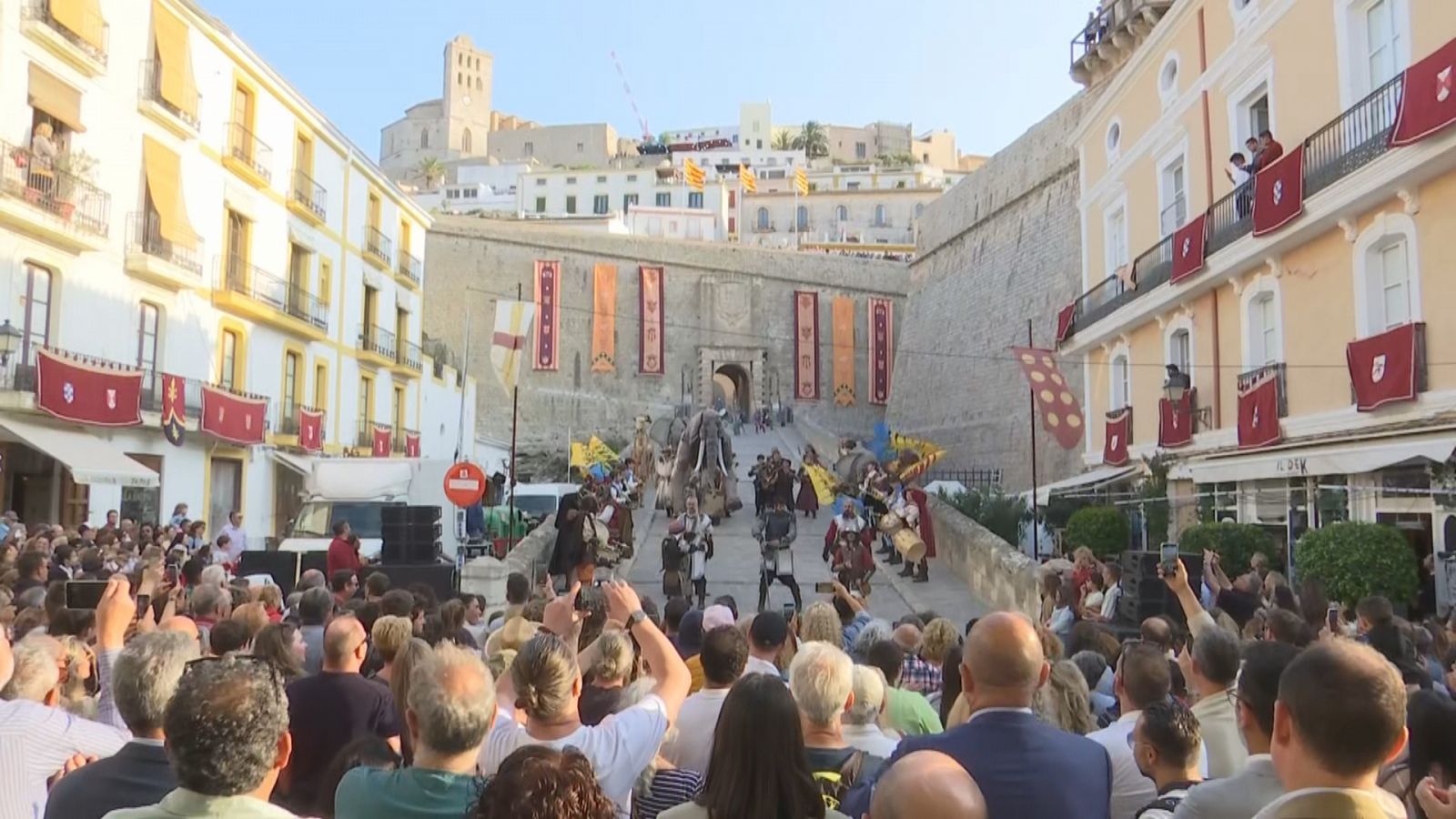 L'Eivissa Medieval commemora la declaració d'Eivissa com a Patrimoni Mundial de la UNESCO