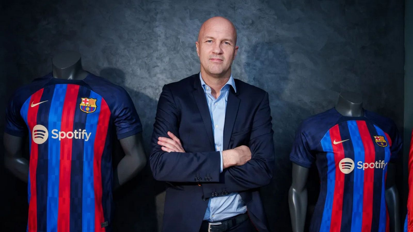 El director deportivo del FC Barcelona, Jordi Cruyff