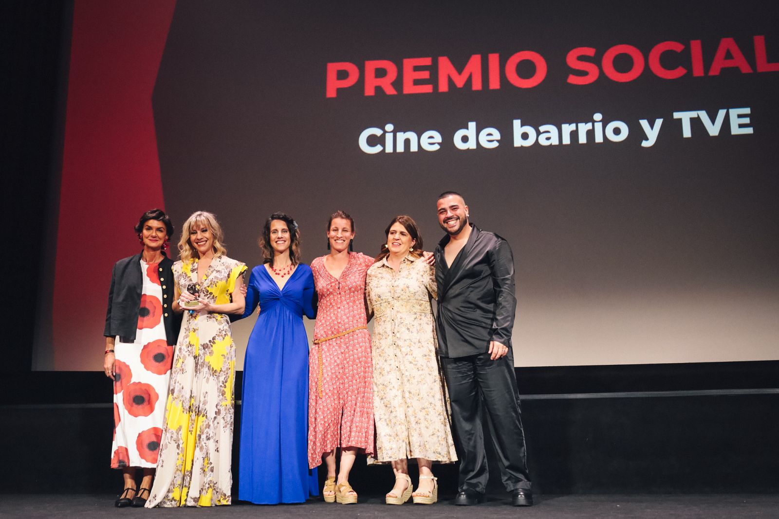 Machús Osinaga ha recogido el premio para 'Cine de Barrio'