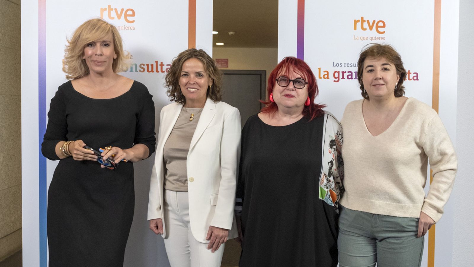 María Eizaguirre, Veronica Ollé, Montse Boix y Conchi Cascajosa