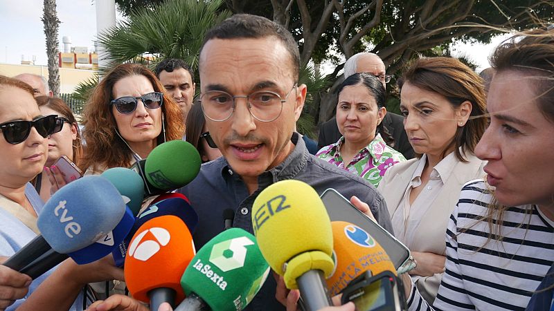 Mohamed Ahmed Al-Lal, de Coalición por Melilla, atiende a los medios