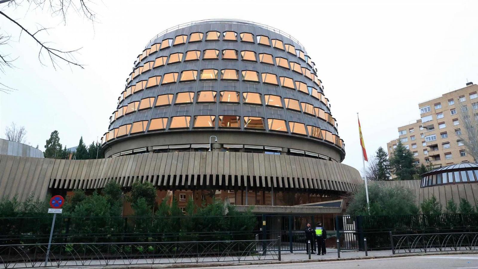 Edificio del Tribunal Constitucional en Madrid.