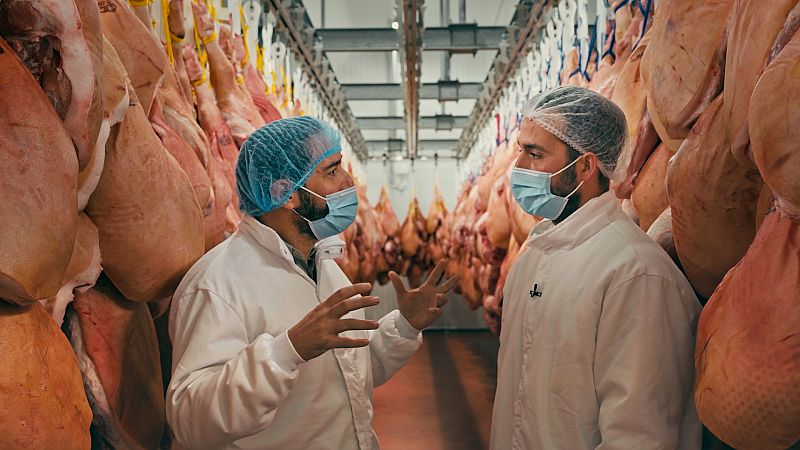 Sergio Ramos y Pere Estupinyà en El Cazador de Cerebros