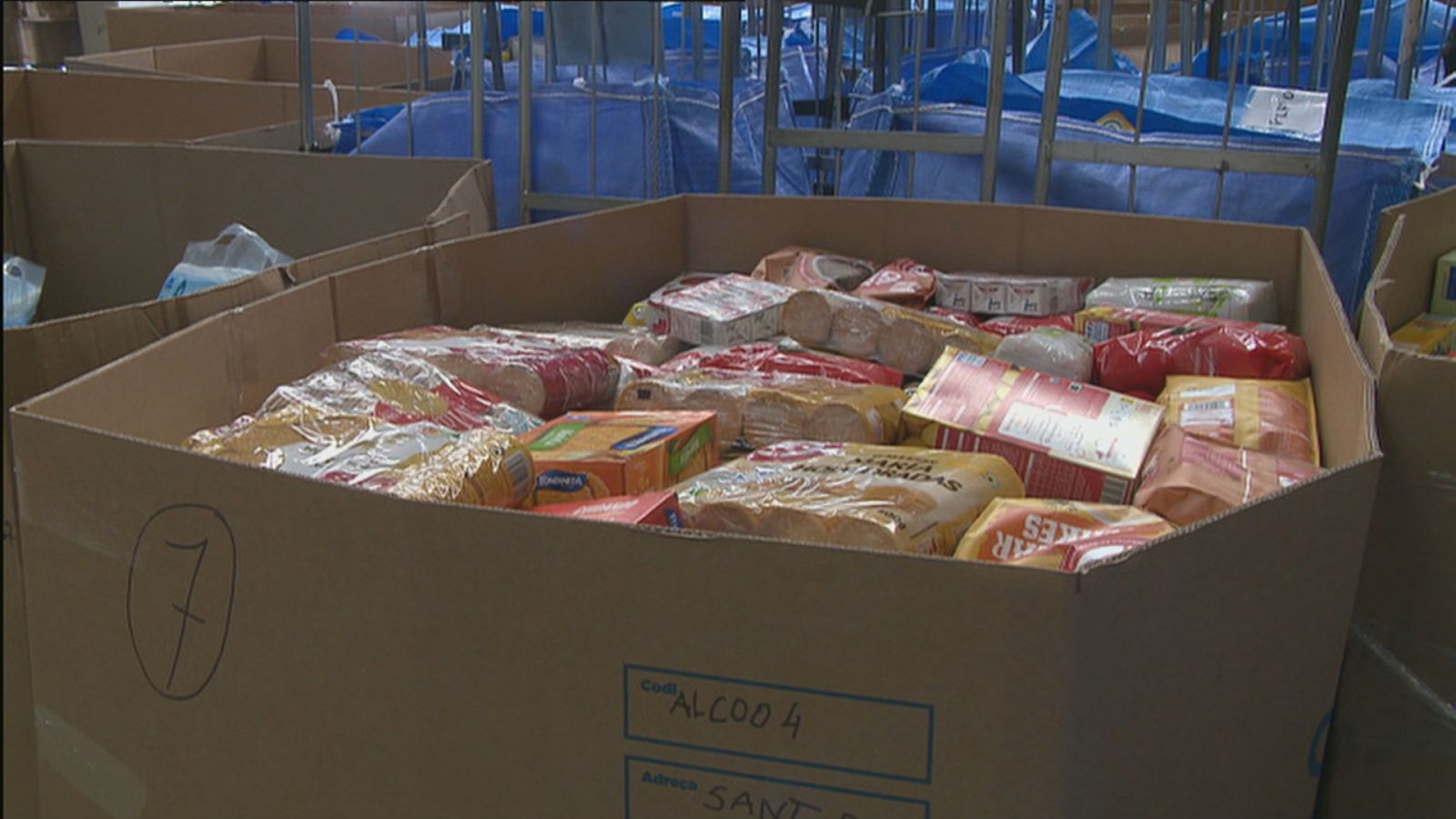  Els bancs dels aliments pateixen problemes de subministrament de productes bàsics 