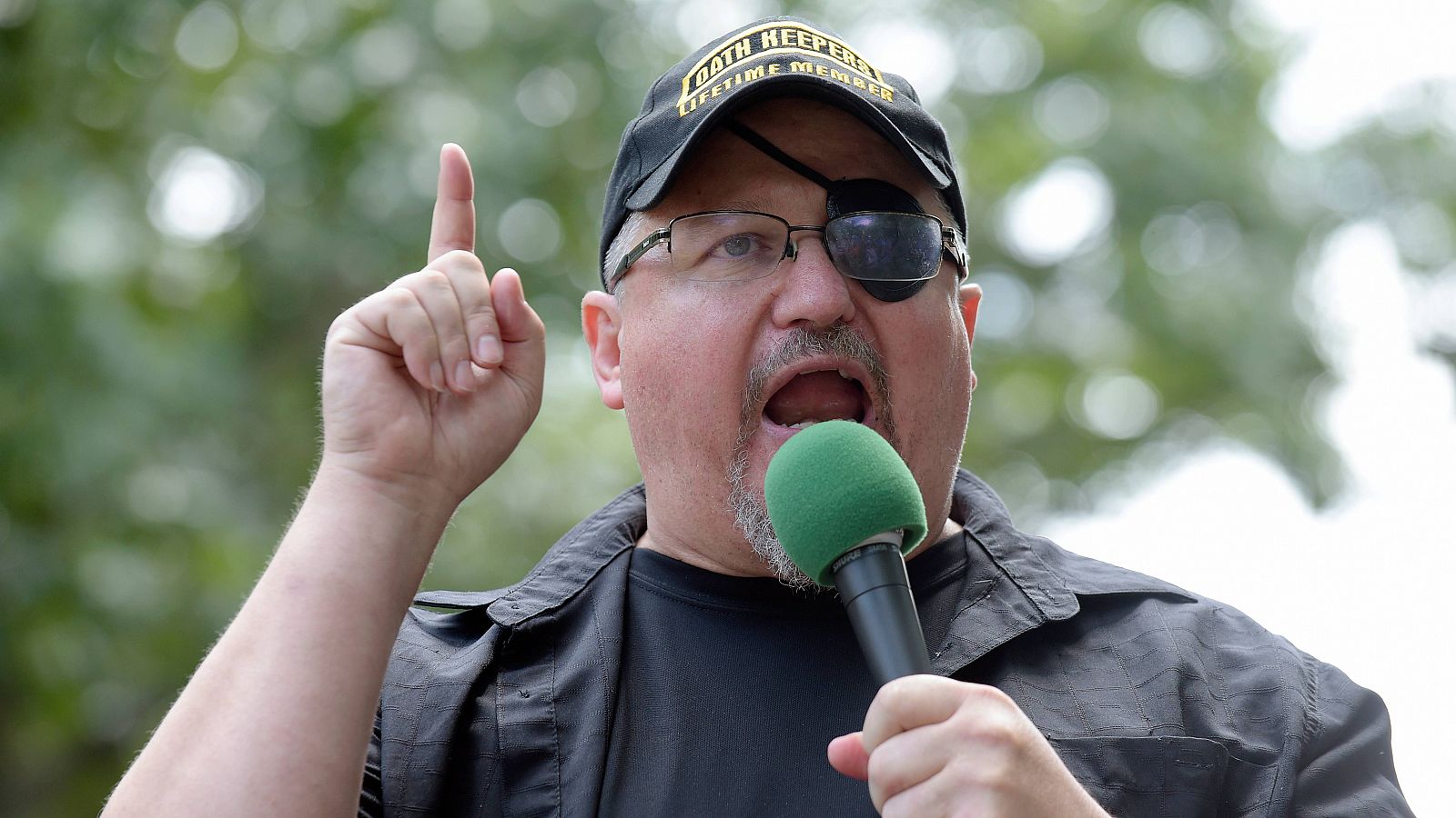 El fundador del grupo ultraderechista Oath Keepers, Stewart Rhodes