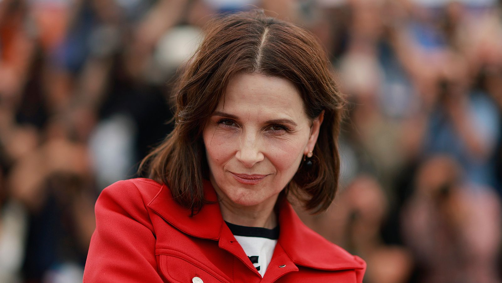 Juliette Binoche, en la presentación de 'The Pot-au-feu' en Cannes.