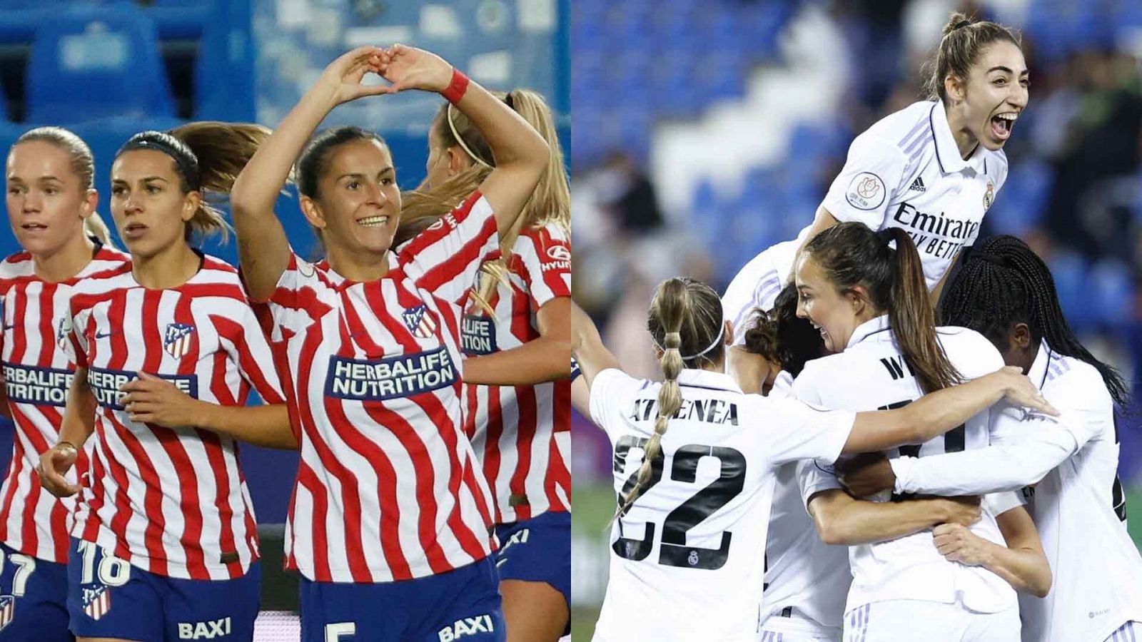 Madrid vs atletico copa de la reina