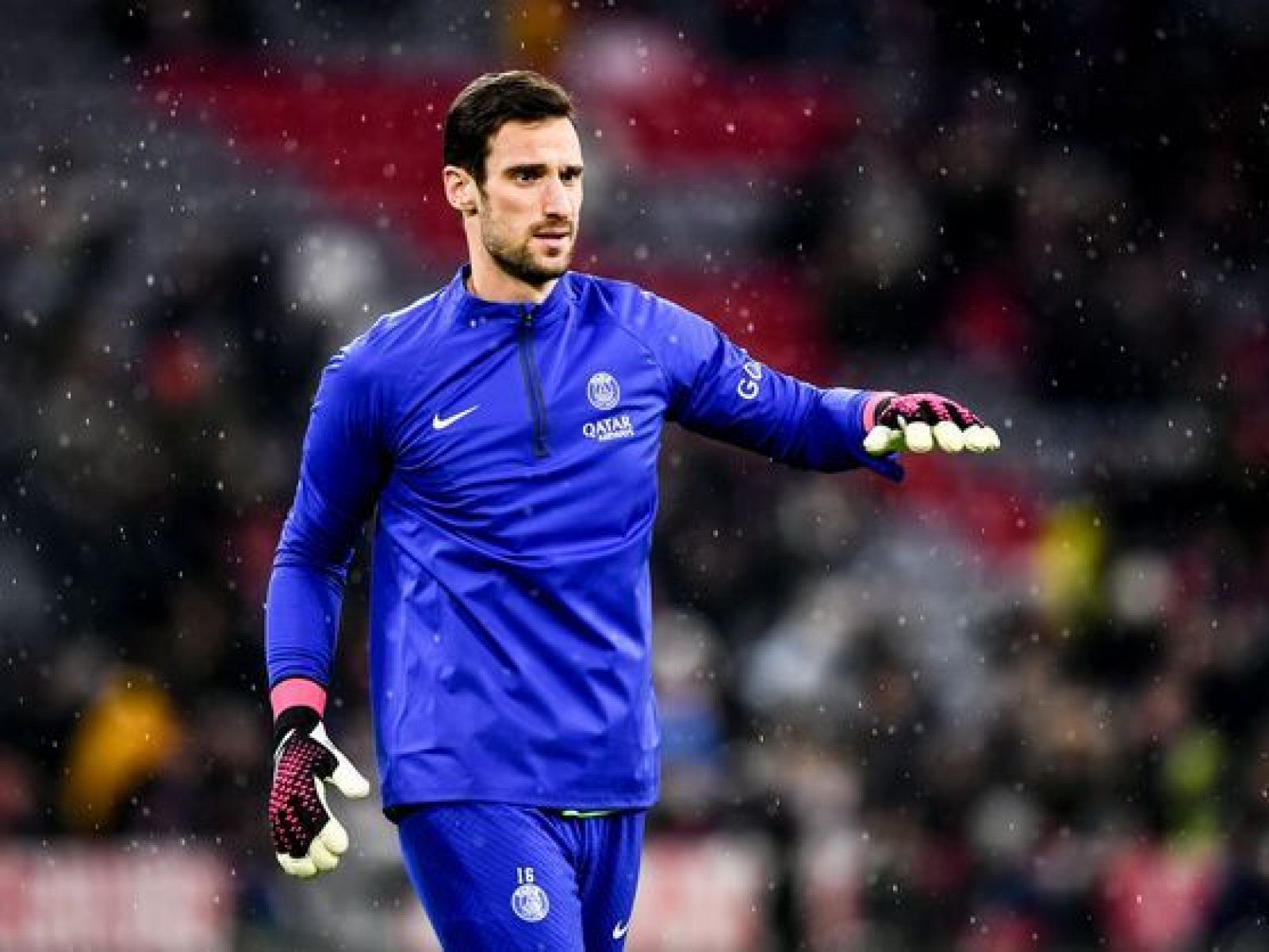 Sergio Rico, en un partido con el PSG