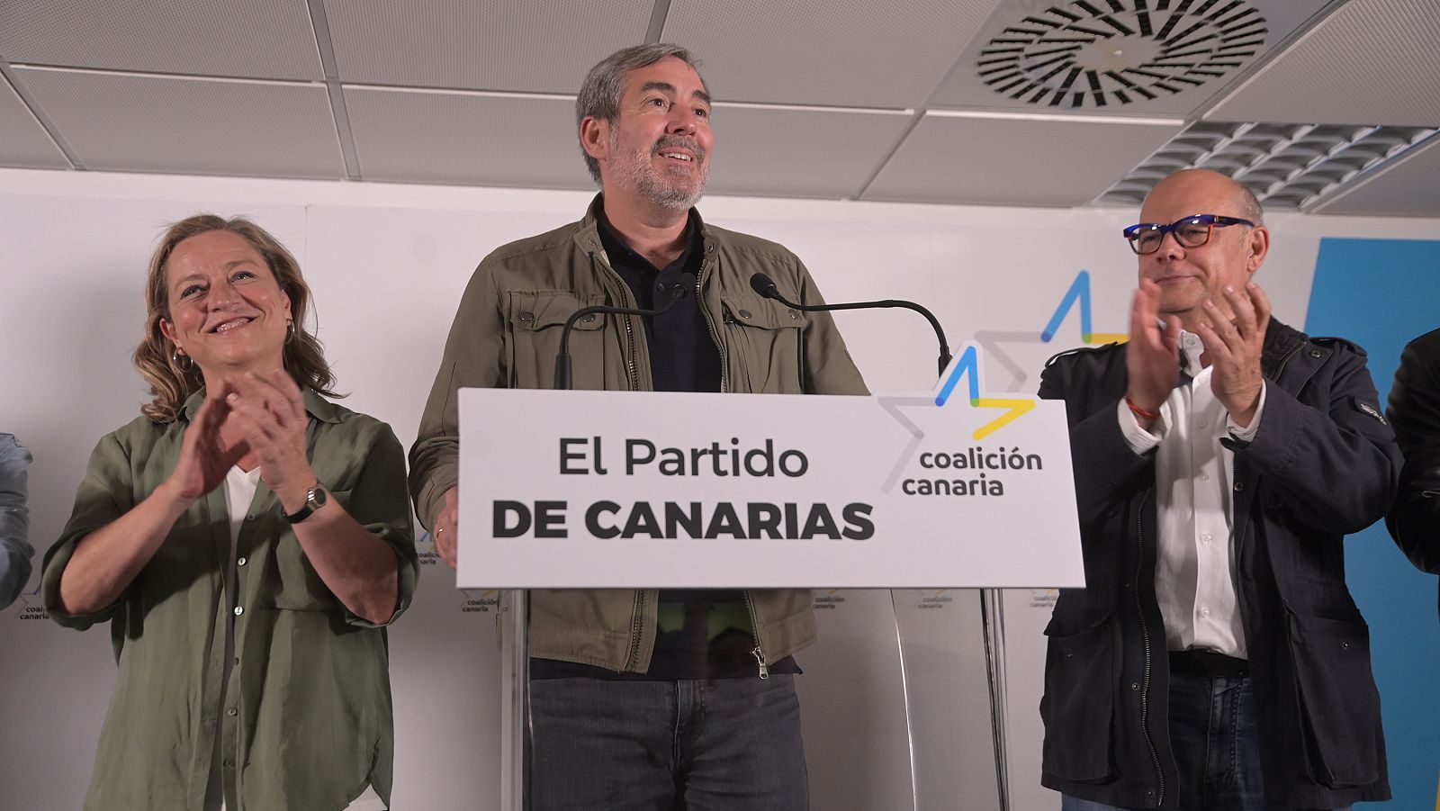 Coalición Canaria y el PP avanzan en un pacto de gobierno con Clavijo