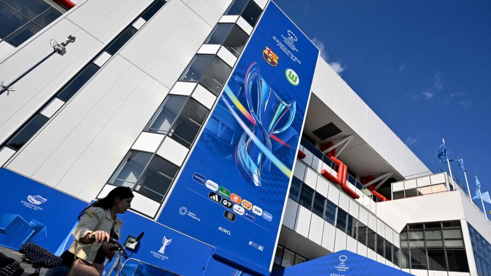  El Phillips Stadion, hogar del PSV Eindhoven, sede de la final de Champions League entre FC Barcelona y VFL Wolfsburgo