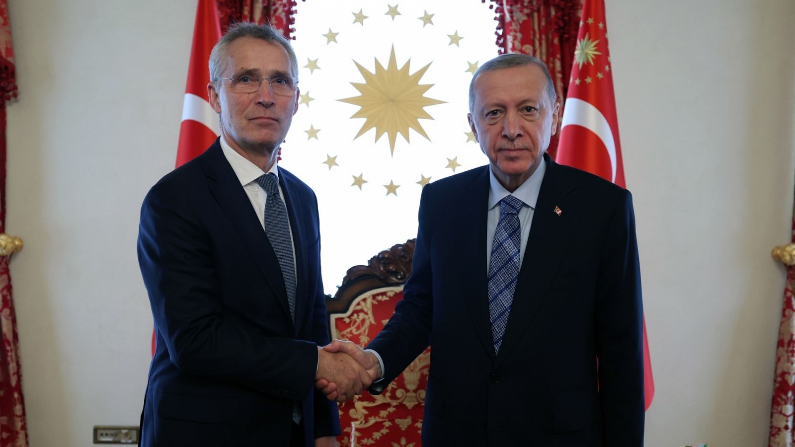 Encuentro entre Stoltenberg y Erdogan