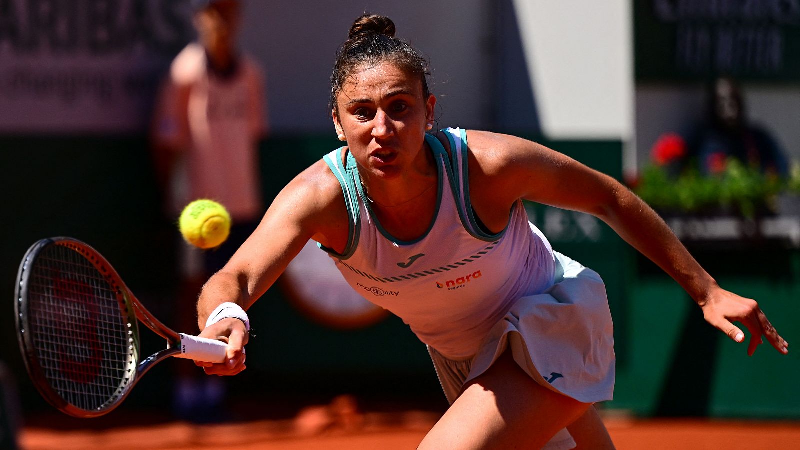 Sara Sorribes en Roland Garros