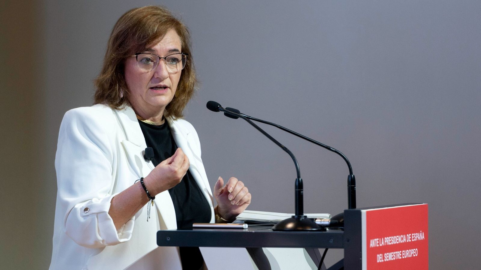 La presidenta de la AIReF, Cristina Herrero