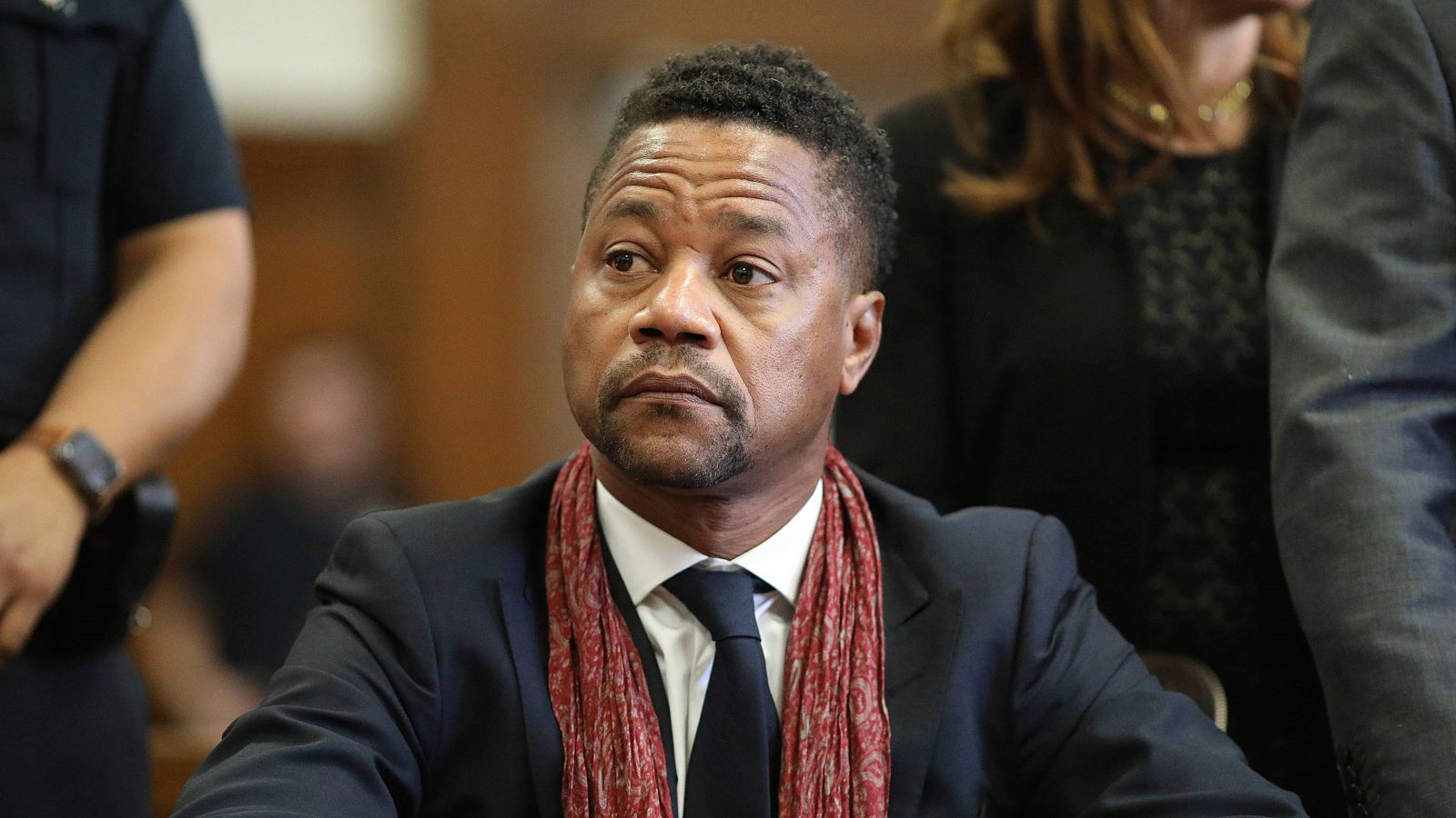 El actor Cuba Gooding en los tribunales en 2020