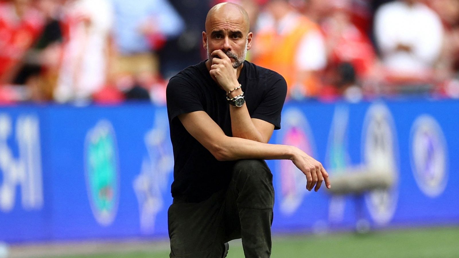 Pep Guardiola, entrenador del Manchester City.