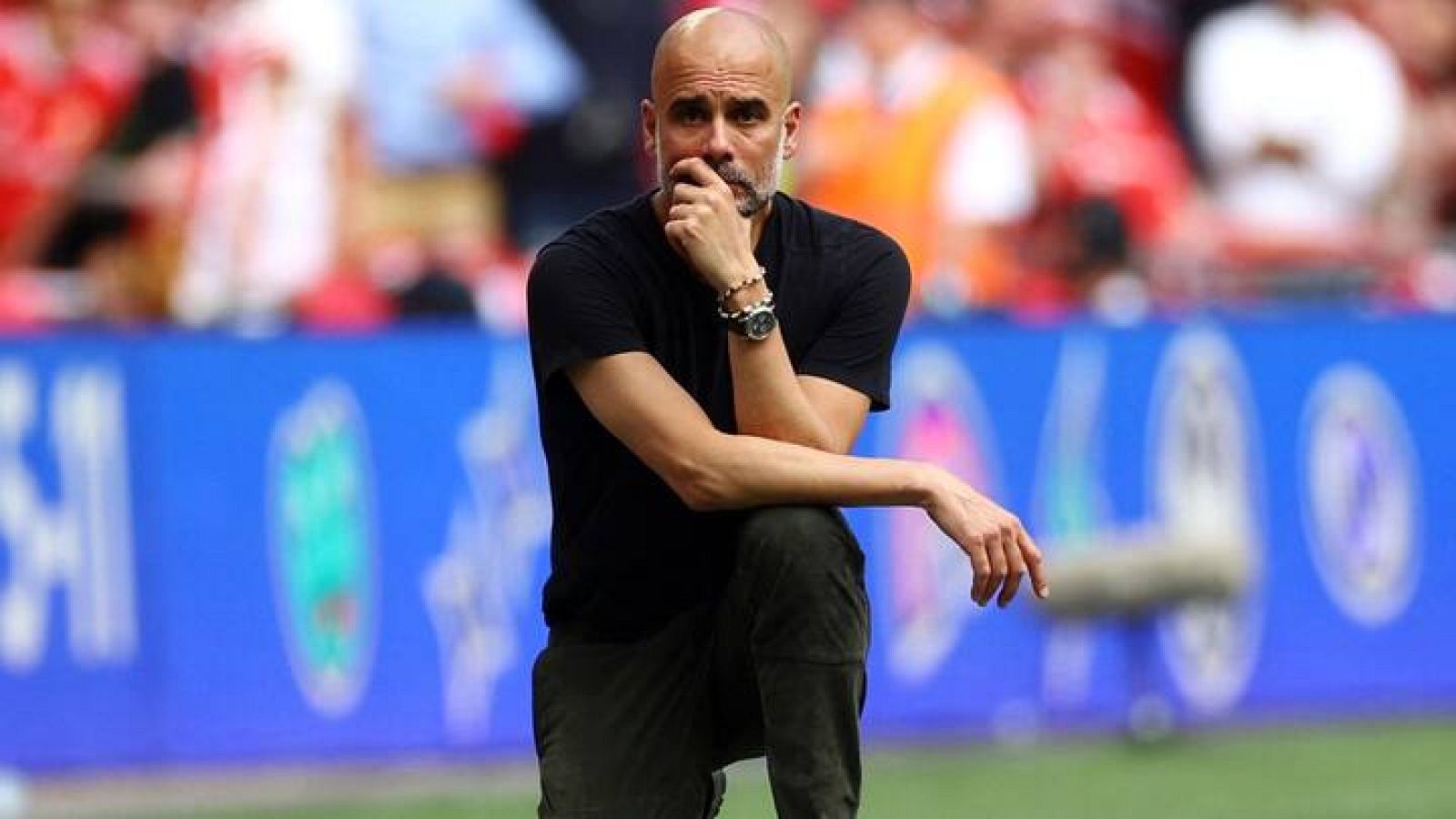 Pep Guardiola, entrenador del Manchester City.
