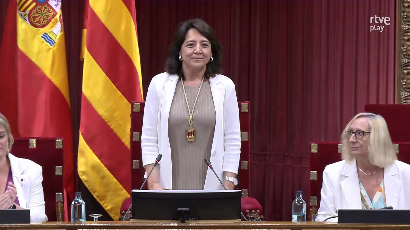 La diputada de Junts, Anna Erra, assumeix la presidència del Parlament