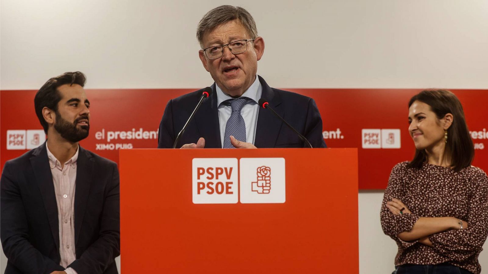 El president de la Generalitat valenciana y secretario general del PSPV-PSOE, Ximo Puig.
