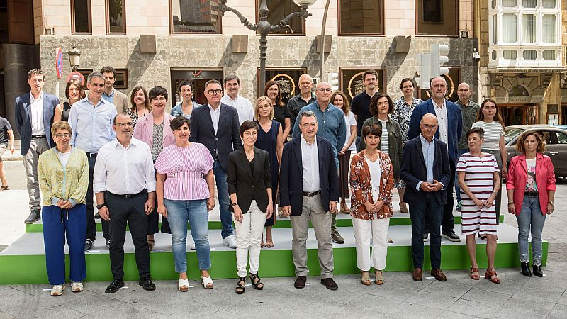Candidatos con los que el PNV concurrirá a las elecciones del 23J