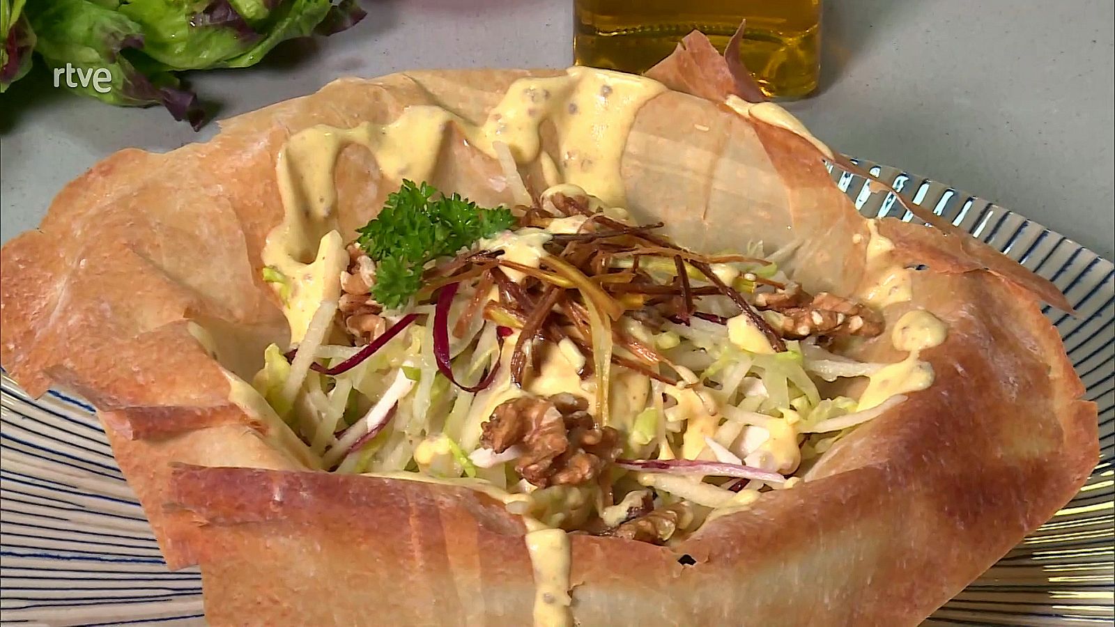 Receta de ensalada de pollo y manzana de Sergio Fernández