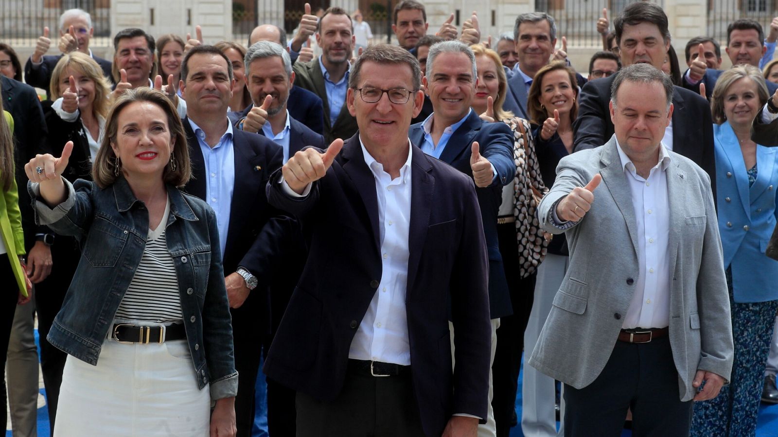 Presentación de los cabezas de lista del PP en Aranjuez