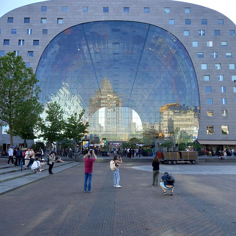 España - Croacia: el Markthal