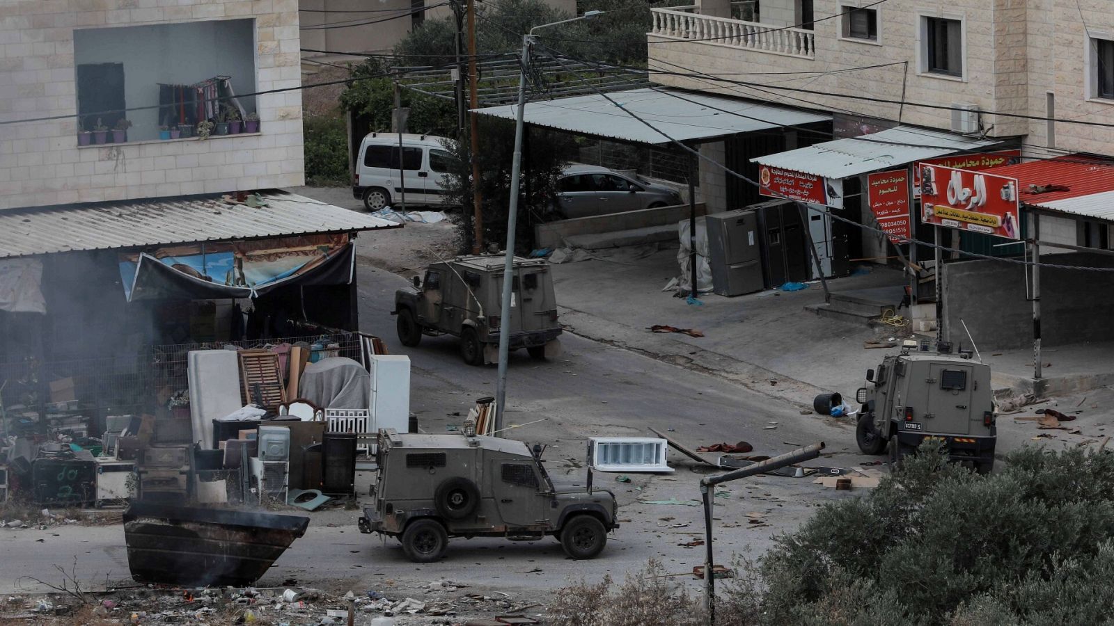 Imagen de archivo de las fuerzas israelíes durante una operación militar en Yenín