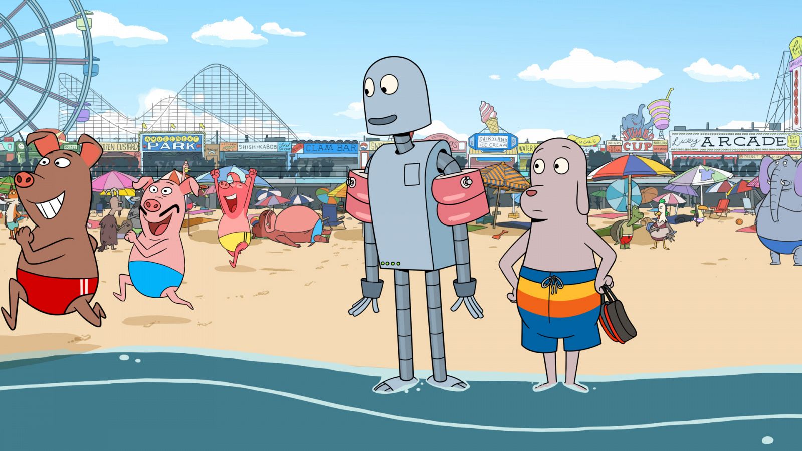 Fotograma de 'Robot dreams'