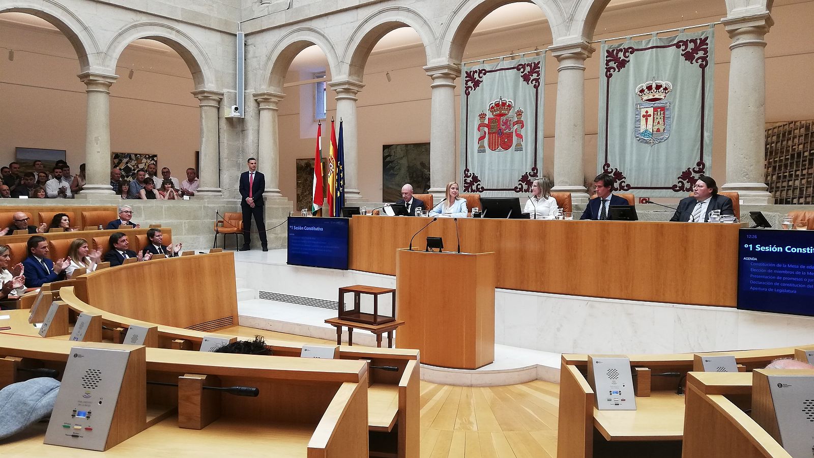 La diputada del PP Marta Fernández Cornago, elegida presidenta del Parlamento de La Rioja