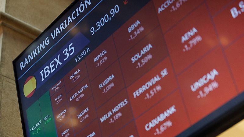 El Ibex 35 cierra la semana con una caida del 2,41%