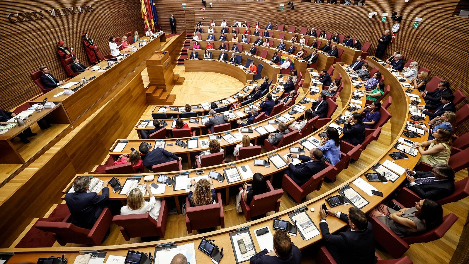 Les Corts Valencianes la constitución de la XI Legislatura