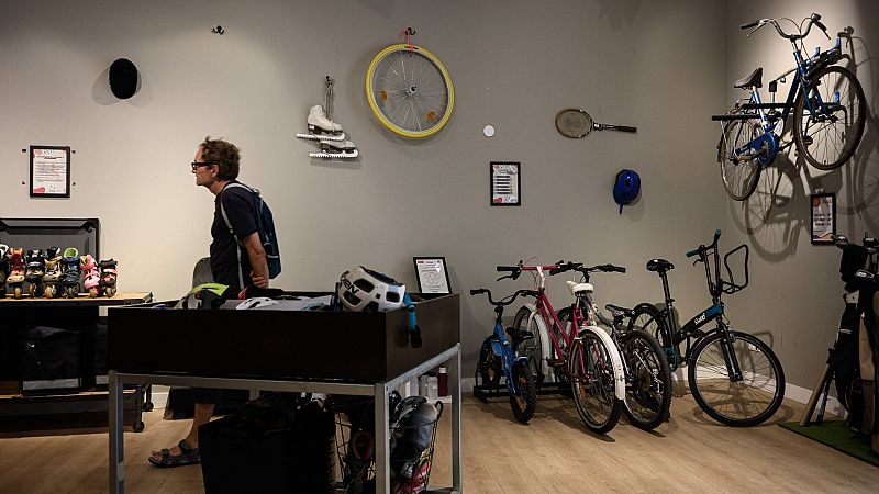 Una tienda de segunda mano en Francia