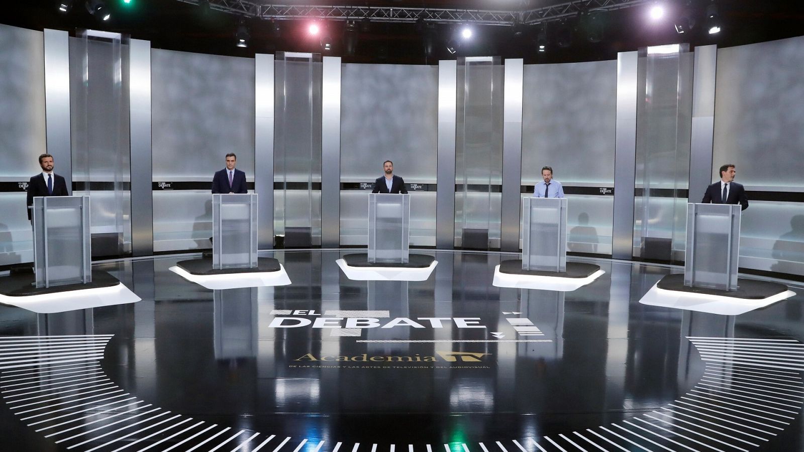 Debate a cinco en las elecciones de noviembre de 2016