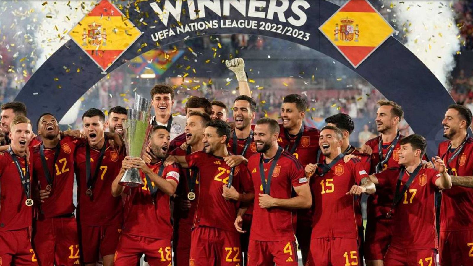El partido de fútbol de UEFA Nations League `España-Croacia¿, la emisión más vista del mes