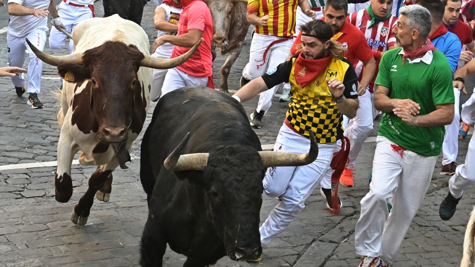 Sanfermines: encierro de Jandilla