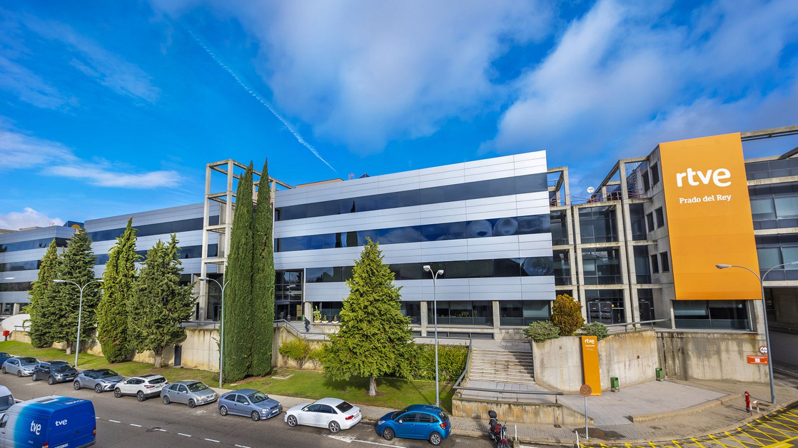 Edificio Prado del Rey en la sede de RTVE de Madrid