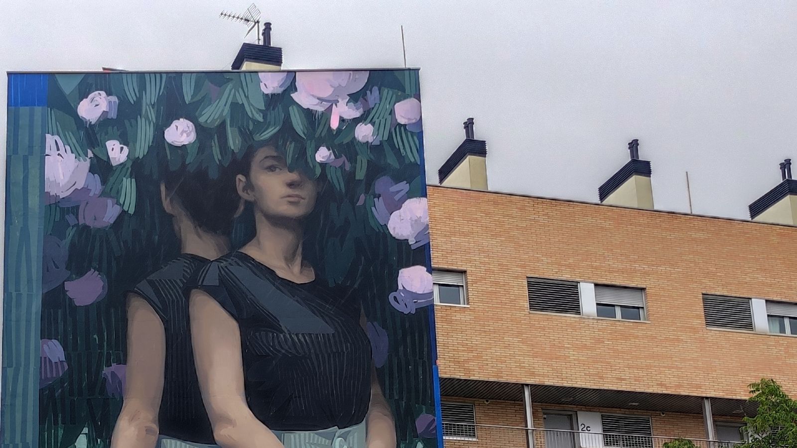 Mural de Zane en Festival Asalto 2022